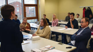 Workshop zur Existenzgründung in Stralsund (Foto: Hochschule Stralsund, Study & CoWork in Vorpommern)